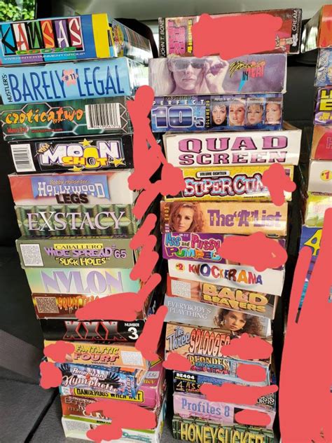 Browse: Top Level > > Mature VHS Tapes .